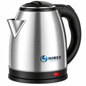 Hirex Energy Stainless Steel Electric Kettle | Fast Boiling Water Kettle with Ergonomic Handle, Precision Spout & LED Indicator | Premium Kitchen Appliance